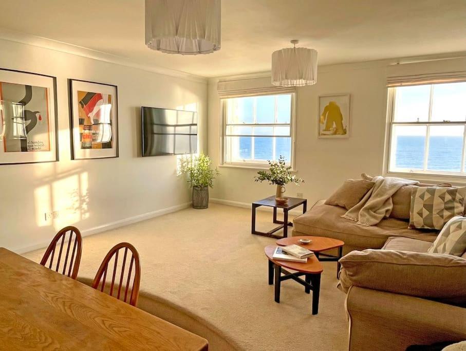 Stunning Seafront Flat,St Leonards Apartment Exterior foto